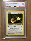 2000 POKEMON ROCKET #55 EEVEE PSA 7