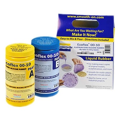 Ecoflex 00-10 Super-Soft Addition Cure Silicone Rubber Pint Unit