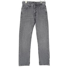 Jack & Jones Chris Herren Relaxed Straight Jeans W27 L32 Schwarz Denim