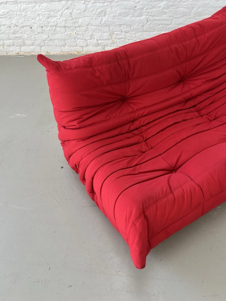 Ligne Roset Togo Sofa 2 Sitzer Vintage Design Michel Ducaroy - Bild 3 von 4