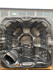 PLATINUM SPAS HOT TUB 1 LOUNGER 5 SEATS SANTORINI MODEL PLEASE READ WORKS FINE