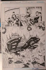 Norm Rapmund Paul Pelletier Batman Beyond #45  Page 11 Original Art (2020)