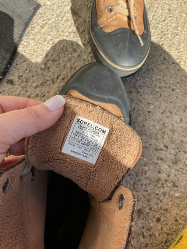 Sorel Herren Cheyanne Metro Hi Wasserdicht Stiefel Größe 9 - Bild 6 von 6