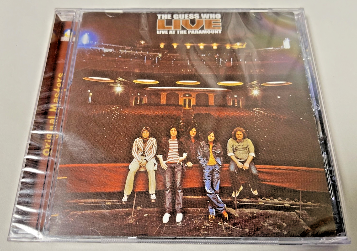GUESS WHO - LIVE AT THE PARAMOUNT - CD ALBUM - NEW SEALED