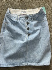 Vintage Guess Jeans Denim Skirt Made In USA Georges Marciano Women s Size 29
