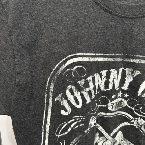 Cash Johnny Cash Gray and White Graphic Music Tshirt Size Medium - "Bennet" - Picture 5 of 22