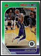 2019-20 Hoops Premium Stock #267 Quinn Cook Prizms Green