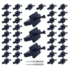 100PCS Hidden Fasteners Deck Fastener Clip Universal Nylon Clips Decking Fast...