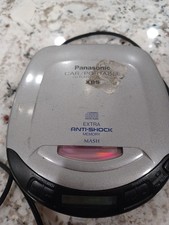 Vintage Panasonic Car/Portable CD Player SL-S321C Tested Works Extra Anti-shock