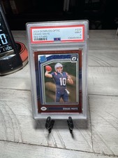 2024 Panini Donruss Optic - Rated Rookie Drake Maye #229 Red Stars Prizm SSP