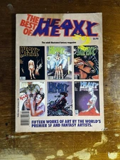 The Best of Heavy Metal magazine #2 1986 Special - Moebius Corben Simonson Bilal
