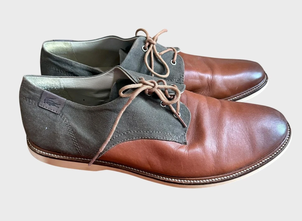 Lacoste Sherbrooke 5 SRM Casual Shoes Men's 26024-0412 Brown Sz. 11 - Image 3 of 4