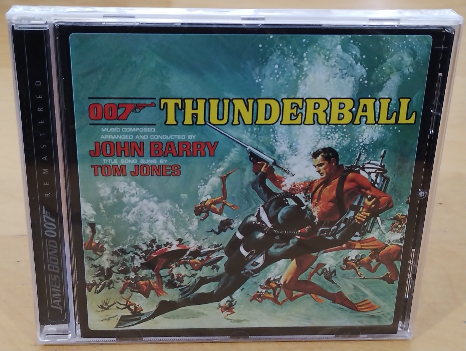 Thunderball - John Barry ; James Bond 007 Remastered Soundtrack CD New & Sealed