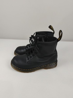 Dr Doc Martens Jr Size 10- 1460 Patent Leather Black Lace Up  display picture 2