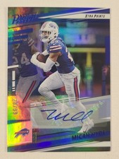 Micah Hyde 2022 Panini Prestige /99 Auto Blue Xtra Point Premium Signature Bills