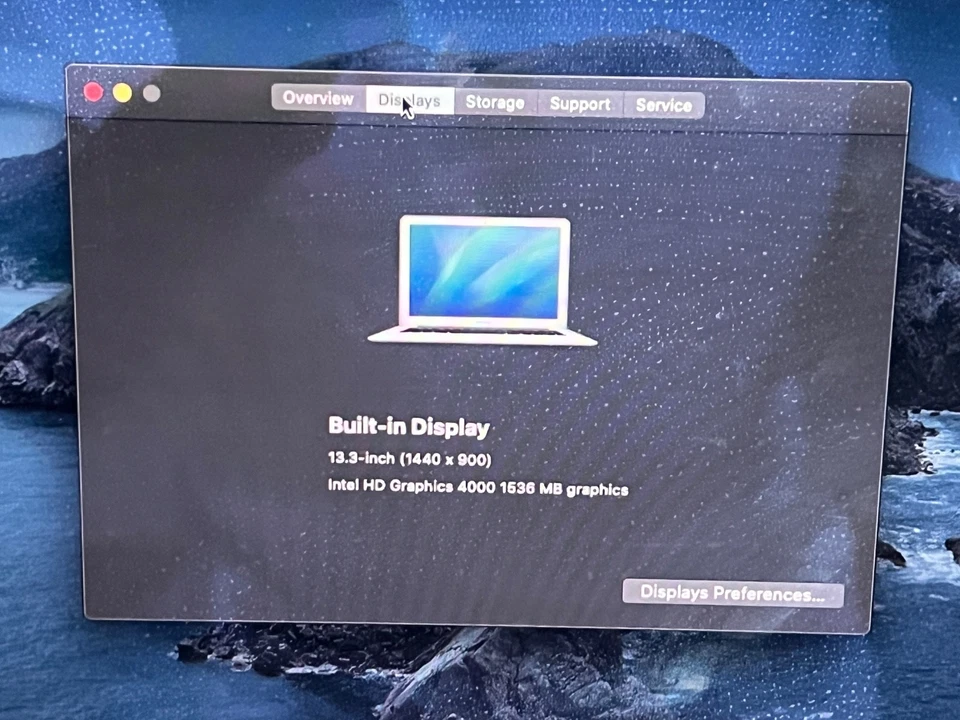 2012 Apple MacBook Air 13 em i5 1.7 GHz 4GB RAM 64GB SSD - Imagem 4 de 4