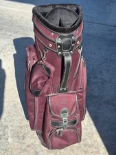 Callaway Cart/carry Bag Plum 6-way divider w/Rain hood