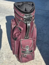 Callaway Cart/carry Bag Plum 6-way divider w/Rain hood