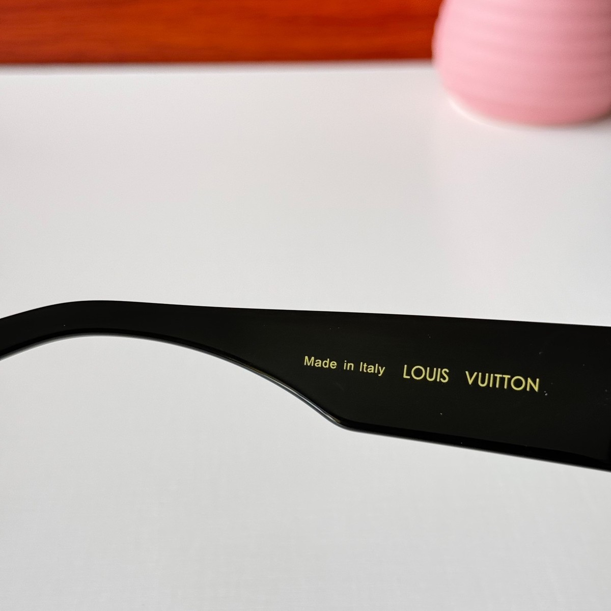 ルイヴィトン Louis Vuitton Z1736W Cyclone Sunglasses Black Swarovski Crystal UV
