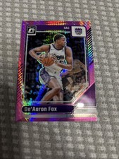 2024-25 Panini Optic Deaaron Fox Hyper Pink Prizm #219