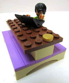 Lego 41005 Friends  Heartlake High School 100% Comp. w/ Manuals New Stickers EUC