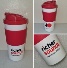 Richer Sounds Hi-Fis 40th Anniversary 450ml Reusable Travel Tall Coffee Cup