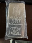 Random .999 Fine Silver 10 oz Bar Free Shippingin USA