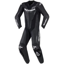 Alpinestars GP Force V2 Leather Motorcycle Motorbike Racing Track Suit - Black