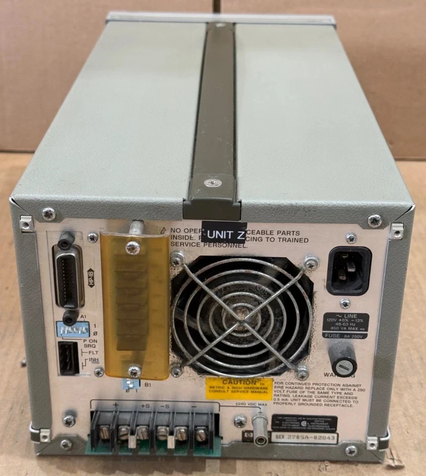 HP 6038A System Autoranging DC Power Supply 0–60 V/0–10 A 200 W Bench Supply - Image 2 of 2