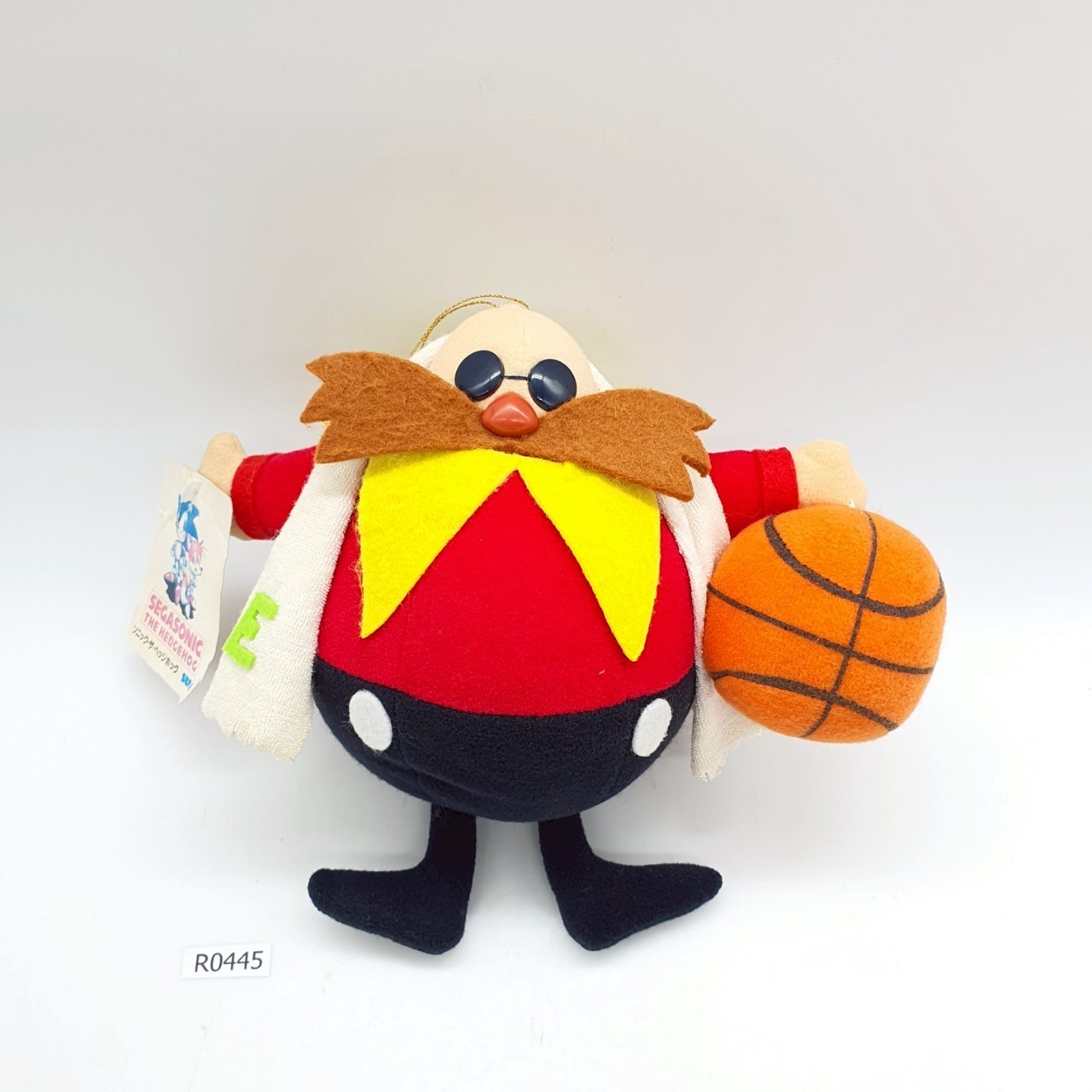 Muñeca de juguete de peluche Dr. Robotnik Eggman R445 Sonic The Hedgehog SEGA 1995 6,5" Japón