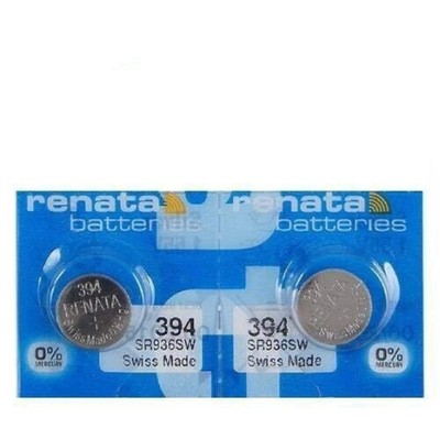 2x Renata 394 SR936SW Silberoxid 1,55V Uhrenbatterien Swiss Made