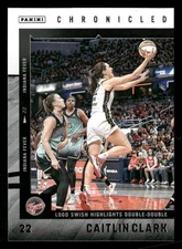 2025 Panini Caitlin Clark Chronicled Caitlin Clark #26 Logo swish 