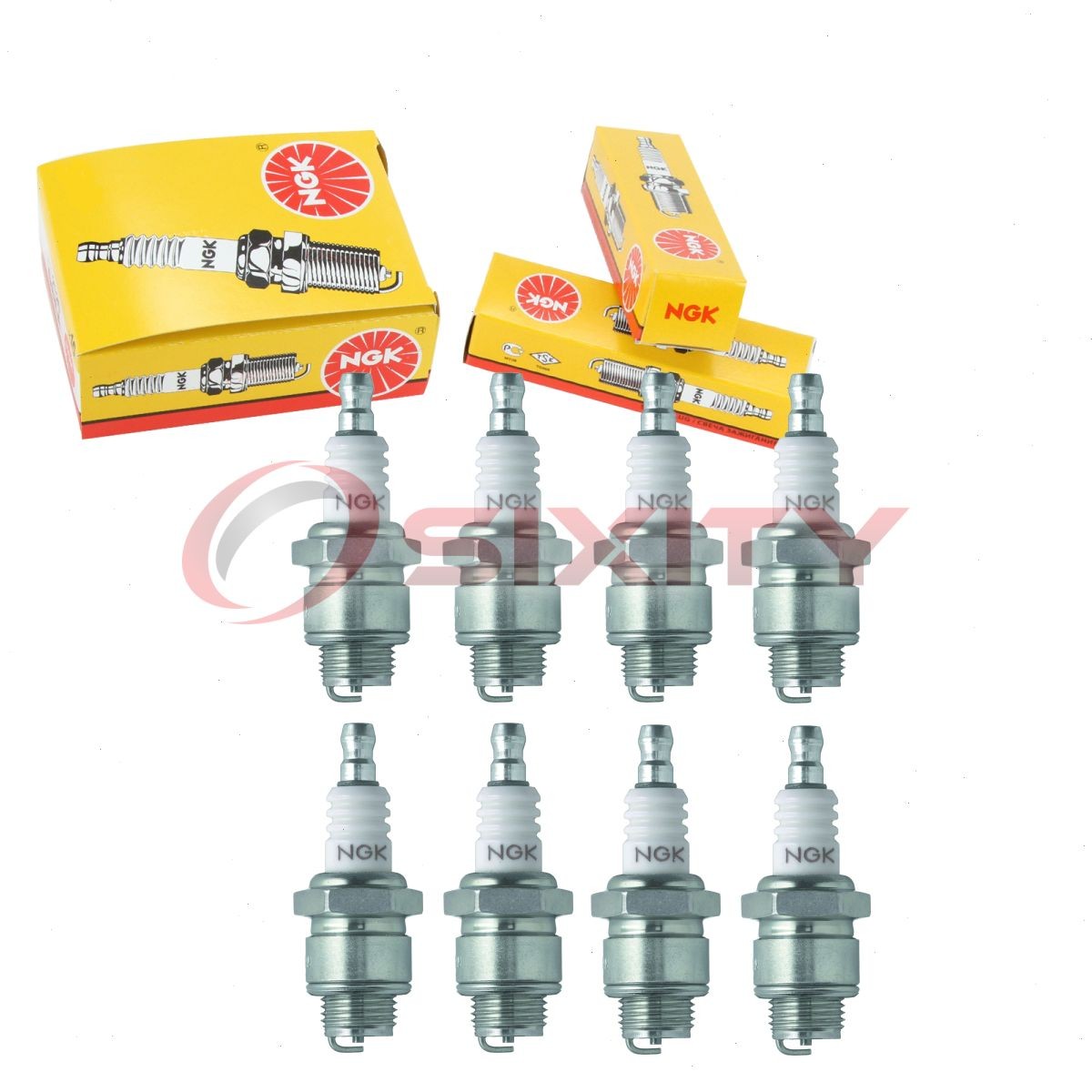 8 pc NGK 4133 BR4-LM Standard Spark Plugs for W14LMR-US RJ17LM GL4RC G4RC ju