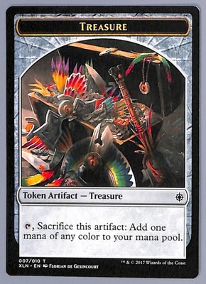 Treasure - Token X2 - 7 - Ixalan (XLN) MTG