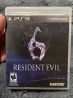 Resident Evil 6 Sony PlayStation 3 PS3 Complete In Box CIB Tested CAPCOM A-478