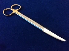 T/C MAYO DISSECTING SURGICAL SCISSORS 6.75 CURVED TIP W/ TUNGSTEN CARBIDE INSERT