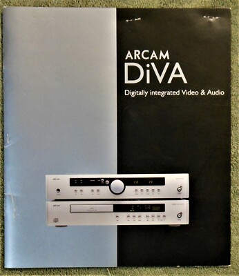 **ORIGINAL** Arcam DiVA Video/Audio Product Catalog