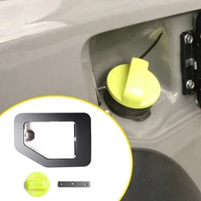 Aluminum Fuel Oil Tank Caps Cover Trim Green Accessories For Suzuki Jimny 2019+ 