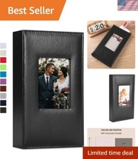 Personalized Leather Photo Album for 300 4x6 Pictures - Stylish Memory Keeper