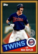 Max Kepler 2020 Topps 1985 35th Anniversary 5x7 Gold #85-63 5/10 Twins