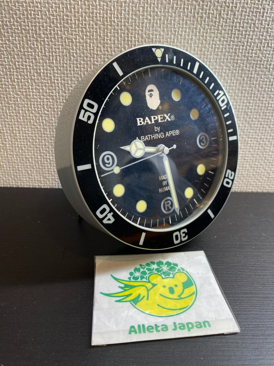 A Bathing APE Analog Table Clock BAPE Watch BAPEX Magazine A Bathing APE Analog Table Clock BAPE Watch BAPEX Magazine