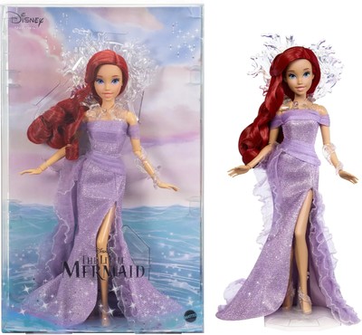  Disney Celebrate 35th Years The Little Mermaid Ariel Collector Doll New Gift
