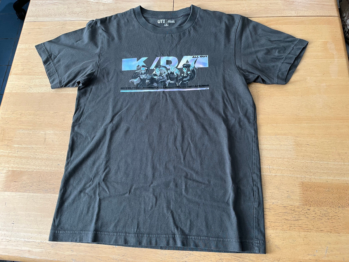 The Riot Games x UNIQLO UT League of Legends K/DA GRAY Tshirt