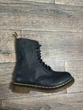 dr martens boots women black leather made in england uk6,5 us8,5 eu40