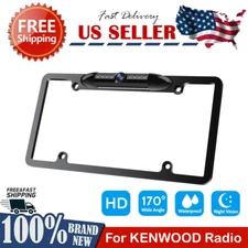 Backup Camera Rearview License Plate Frame for KENWOOD DNX-6140 DNX6140