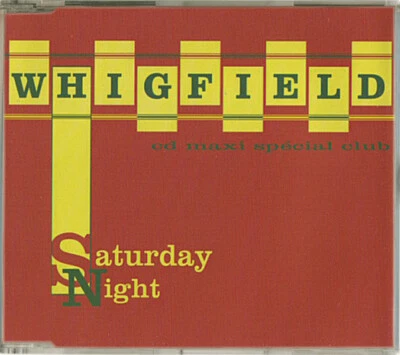 FRENCH CD MAXI SPECIAL CLUB WHIGFIELD SATURDAY NIGHT TRES RARE COMME NEUF 1993 - Photo 1/2