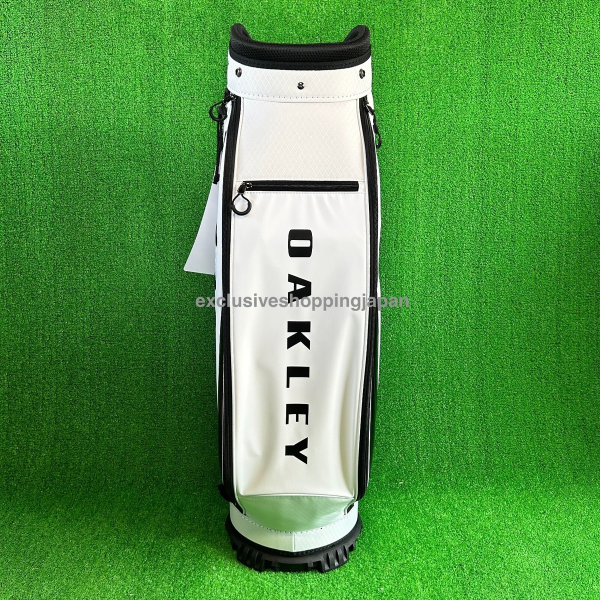 OAKLEY ホワイト ゴルフバッグ 9.5 6way OAKLEY オークリー ゴルフ キャディバッグ 9.5型 GOLF BAG 18.0