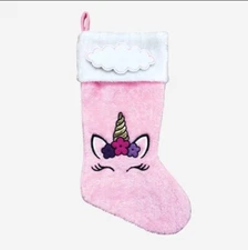 Unicorn Personalized Christmas Stocking