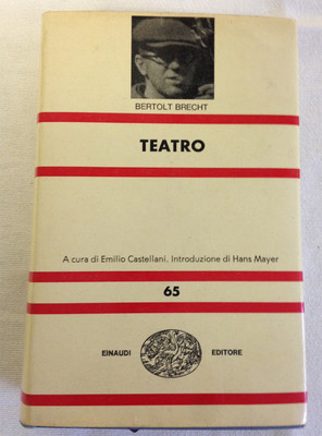 1965 Bertolt Brecht ~ TEATRO, Giulio Einaudi Edition