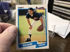 Nick Esasky 1990 Fleer Update #U-3 Braves